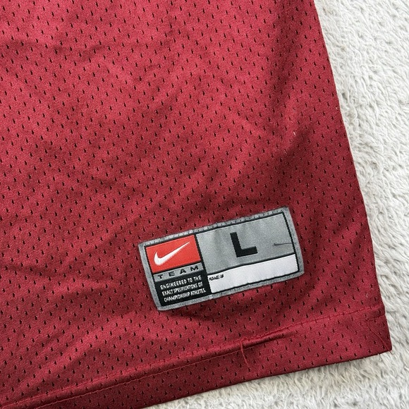 Nike Alabama Crimson Tide Jersey Mens Large Red Football #12 Team Mesh READ - Picture 2 of 10